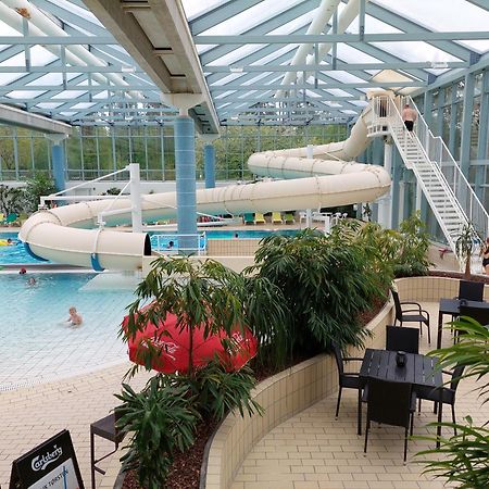 Holiday Home With Spa, Sauna And Free Access To Indoor Waterpark Gjern Eksteriør bilde